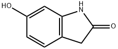 6-Hydroxyindolin-2-one Struktur