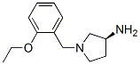 3-Pyrrolidinamine,1-[(2-ethoxyphenyl)methyl]-,(3S)-(9CI) Structure