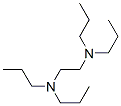 N,N,N',N'-テトラプロピル-1,2-エタンジアミン 化学構造式