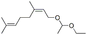 (Z)-1-(1-ethoxyethoxy)-3,7-dimethylocta-2,6-diene|