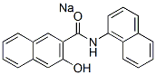 sodium 3-hydroxy-N-naphthylnaphthalene-2-carboxamidate,68556-05-8,结构式