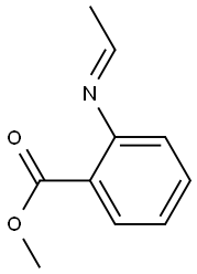 methyl 2-(ethylideneamino)benzoate,68556-21-8,结构式