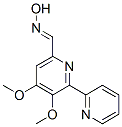 (E)-3,4-ジメトキシ-[2,2'-ビピリジン]-6-カルボアルデヒドオキシム 化学構造式