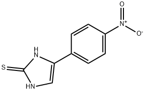 1-(4-硝基苯基)-1H-咪唑-2(5H)-硫酮,6857-35-8,结构式