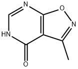 Isoxazolo[5,4-d]pyrimidin-4(5H)-one, 3-methyl- (7CI,9CI) Structure