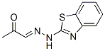 Propanal, 2-oxo-, 1-(2-benzothiazolylhydrazone) (9CI) Structure