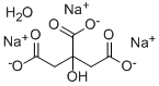 柠檬酸三钠水合物,6858-44-2,结构式