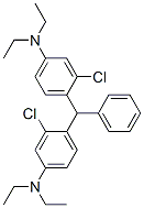 3-클로로-4-[(2-클로로-4-디에틸아미노-페닐)-페닐-메틸]-N,N-디에틸-아닐린