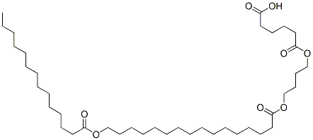 헥산디오산,1,3-부탄디올중합체,미리스트산및팔미트산과의혼합에스테르