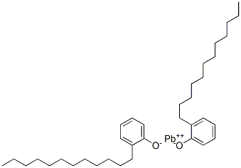 lead(2+) dodecylphenolate  Struktur