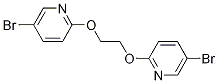 2,2'-[1,2-ethanediylbis(oxy)]bis[5-bromopyridine] Struktur