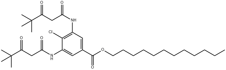 도데실4-클로로-3,5-비스[(4,4-디메틸-1,3-디옥소펜틸)아미노]벤조에이트