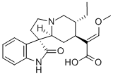 异钩藤碱,6859-01-4,结构式