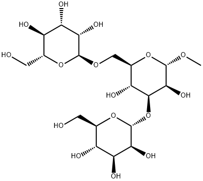 ALPHA1,3ALPHA1,6-MANNOTRIOSE, ALPHA-METHYL GLYCOSIDE Structure