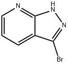 1H-PYRAZOLO[3,4-B]PYRIDINE, 3-BROMO- Structure