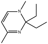 Pyrimidine, 2,2-diethyl-1,2-dihydro-1,4-dimethyl- (9CI) Structure