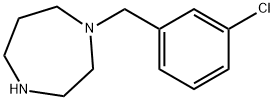 1-(3-Chlorobenzyl)hoMopiperazine, 95% Struktur
