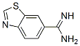 6-Benzothiazolecarboximidamide(9CI) Struktur