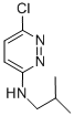 6-CHLORO-N-(2-METHYLPROPYL)-3-PYRIDAZINAMINE Struktur