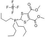 Phosphonium, [4,5-bis(methoxycarbonyl)-1,3-dithiol-2-yl]tributyl-, tetrafluoroborate(1-)|