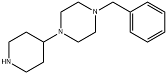 4-(Benzylpiperazine-4-yl)piperidine dihydrochloride Struktur