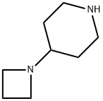 4-(氮杂环丁烷-1-基)哌啶, 686298-29-3, 结构式