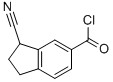 1H-Indene-5-carbonyl chloride, 3-cyano-2,3-dihydro- (9CI) Structure