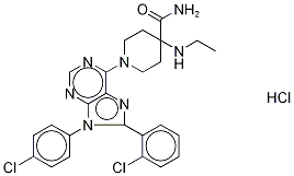 CP945598塩酸塩 化学構造式