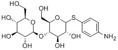 4-Aminophenylb-D-thiocellobiose Structure