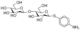 4-AMINOPHENYL 1-THIO-§-D-CELLOBIOSIDE Struktur