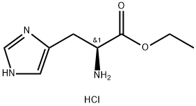 ethyl L-histidinate hydrochloride Struktur