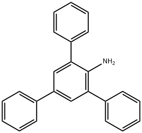 2,4,6-トリフェニルアニリン 化学構造式