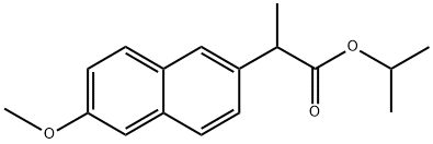 rac-Naproxen 2-Propyl Ester Struktur