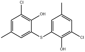 2,2'-thiobis[6-chloro-p-cresol] Structure