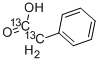 PHENYL(ACETIC ACID-13C2) Structure