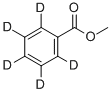 安息香酸メチル‐2,3,4,5,6‐D5 化学構造式