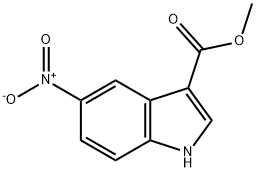 Methyl 5-nitro-1H-indole-3-carboxylate Struktur