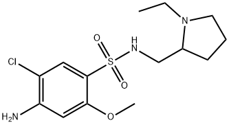 氯拉必利, 68677-06-5, 结构式