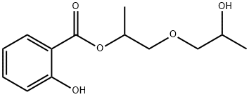 2-(2-hydroxypropyl)-1-methylethyl salicylate Structure