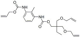 allyl [[[[2,2-bis[(allyloxy)methyl]butoxy]carbonyl]amino]methylphenyl]carbamate|