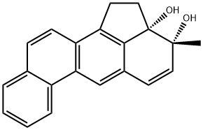 3-Methylcholanthrene-cis-2a,3-diol Struktur