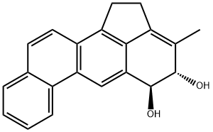trans-3-Methyl-4,5-dihydrocholanthrene-4,5-diol,68688-85-7,结构式