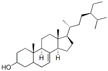 stigmast-7-enol Structure