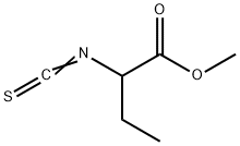 DL-2-イソチオシアナト酪酸メチル 化学構造式