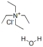 四乙基氯化铵，一水, 68696-18-4, 结构式