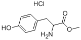 DL-酪氨酸甲酯盐酸盐,68697-61-0,结构式