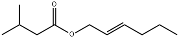 イソ吉草酸 trans-2-ヘキセン-1-イル 化学構造式