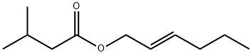 TRANS-2-HEXENYL ISOVALERATE Structure