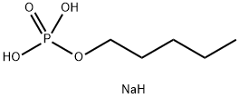 disodium pentyl phosphate Struktur