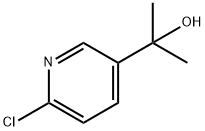 2-(6-氯-3-吡啶基)-2-丙醇, 68700-91-4, 结构式